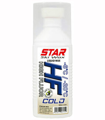 Šķidrs vasks ar augstu ogļūdeņraža saturu - Star Ski Wax HF Warm