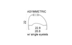 Rim 700C - BlackJack SL 23 ASY - Image 2