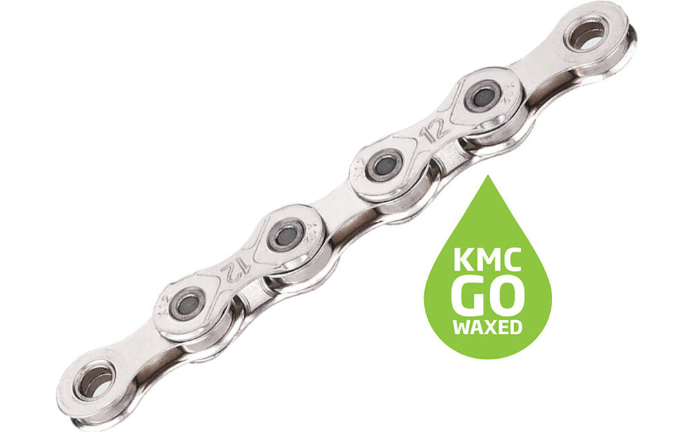 Цепь - KMC X12 Silver Waxed — изображение 2