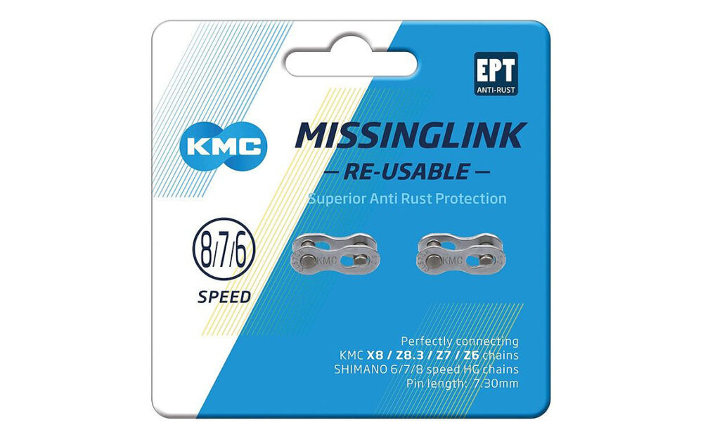 Ķēdes savienotājs - KMC MissingLink 7/8R EPT