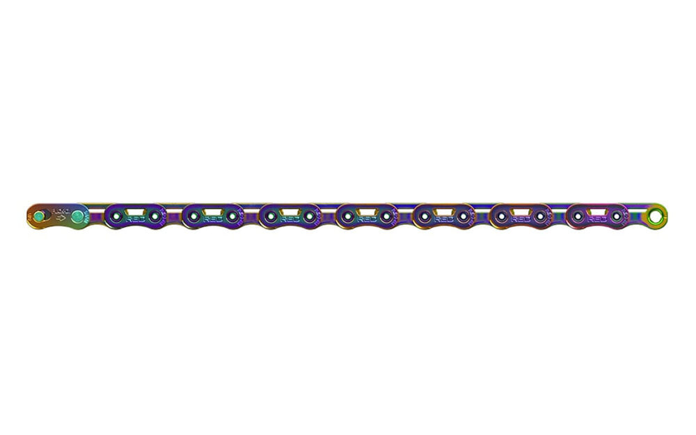 Ķēde - SRAM Red AXS Flattop E1 Rainbow