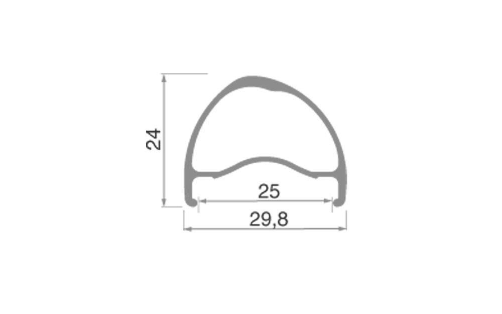 Rim 700C - BlackJack SL 25 ASY - Image 2