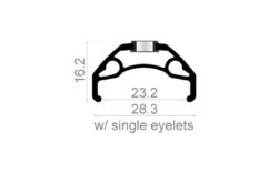 Velg 29" - Rodi BlackRock 23 - Image 2