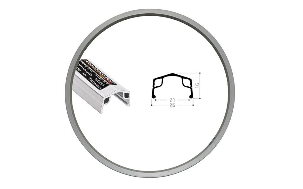 Wheel rear 26" - Shining A-6N NUT MF - Image 3