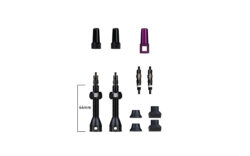 Bezcauruļu vārstu komplekts Barkeeper Tubeless Valves 44mm - Dynamic