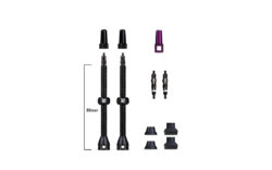 Bezcauruļu vārstu komplekts Barkeeper Tubeless Valves 80 mm - Dynamic