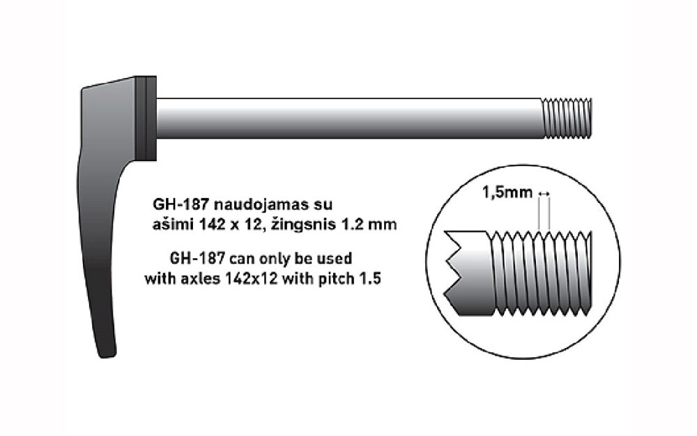 Gear hanger - Union GH-187 - Image 3