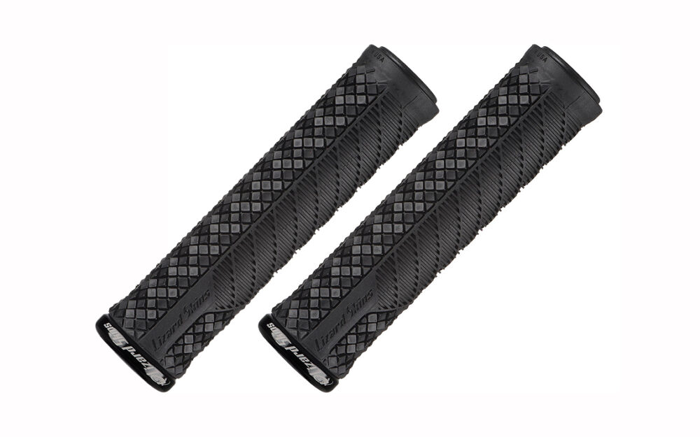Stūres rokturi - Lizard Skins Charger Evo Lock-On Jet Black