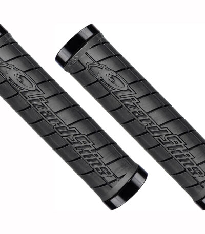 Stūres rokturi - Lizard Skins Logo Lock-On Black
