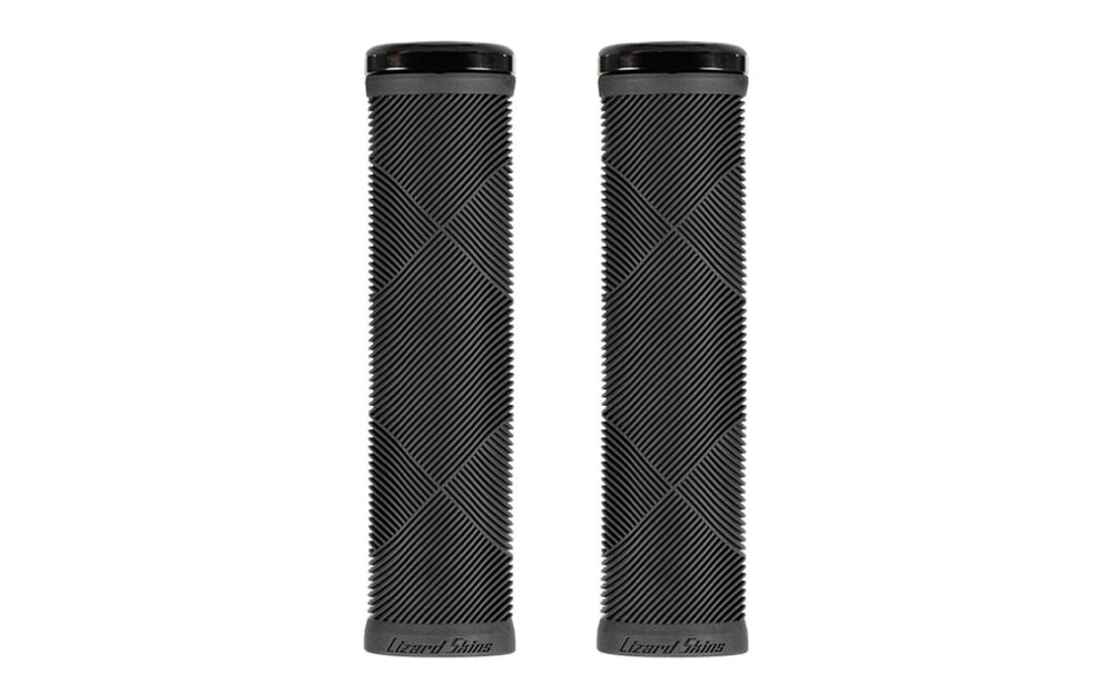 Stūres rokturi - Lizard Skins Strata Single Lock-On Jet Black