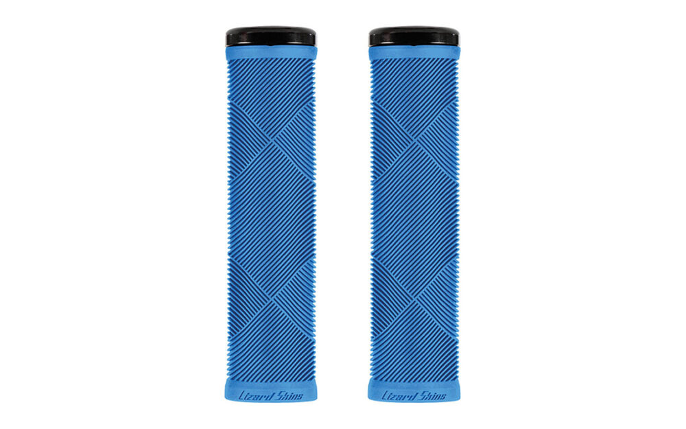 Stūres rokturi - Lizard Skins Strata Single Lock-On Deja Blue