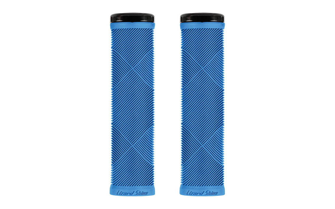 Stūres rokturi - Lizard Skins Strata Single Lock-On Deja Blue Stūres rokturi - Lizard Skins Strata Single Lock-On Deja Blue