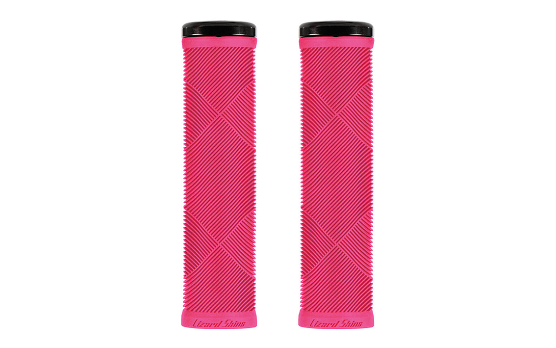 Stūres rokturi - Lizard Skins Strata Single Lock-On Neon Pink Stūres rokturi - Lizard Skins Strata Single Lock-On Neon Pink