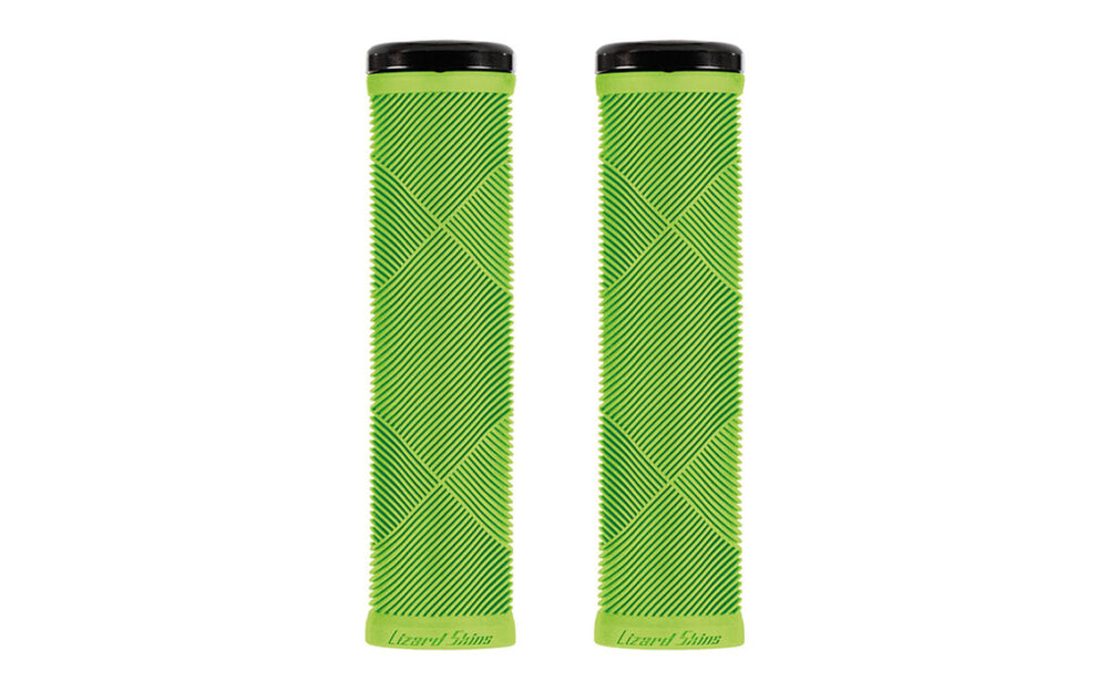 Stūres rokturi - Lizard Skins Strata Single Lock-On Lime Green