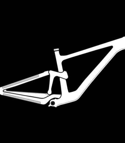 Rāmja aizsardzības komplekts - Lizard Skins Frame Wrap - Small