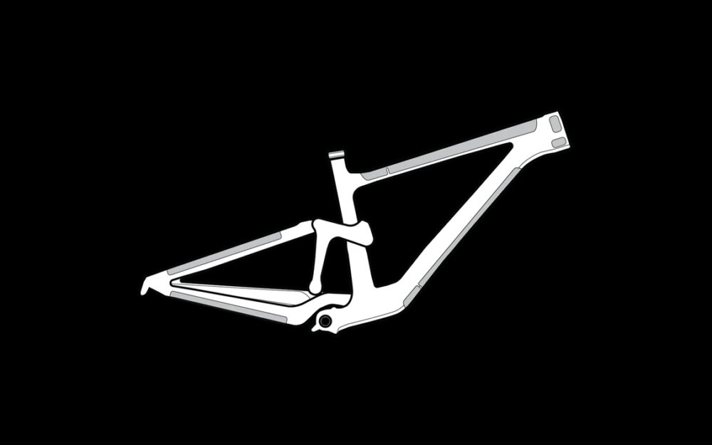 Rāmja aizsardzības komplekts - Lizard Skins Frame Wrap - Frame Kit