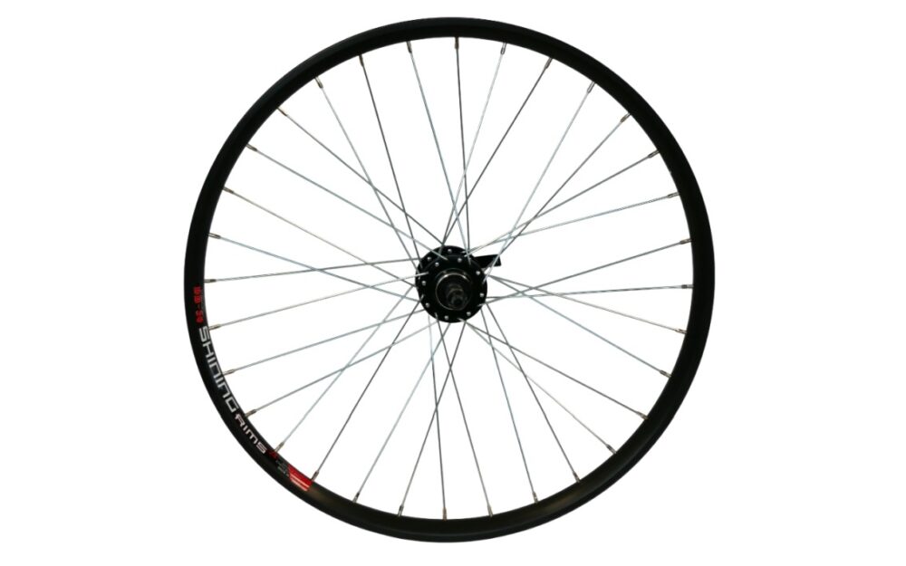 Aizmugurējais ritenis - Shining 24" DB-30 QR 6-Bolt MF