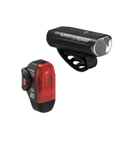 Lezyne Beleuchtungsset Hecto Pro STVZO 400+ / KTV Drive STVZO schwarz