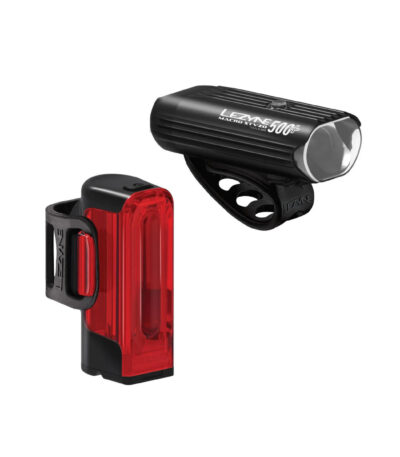 Lezyne Beleuchtungsset Macro STVZO 400+ / Strip+ STVZO schwarz