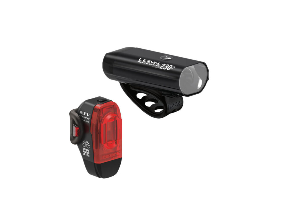 Lezyne Beleuchtungsset Hecto 230+ StVZO / KTV StVZO