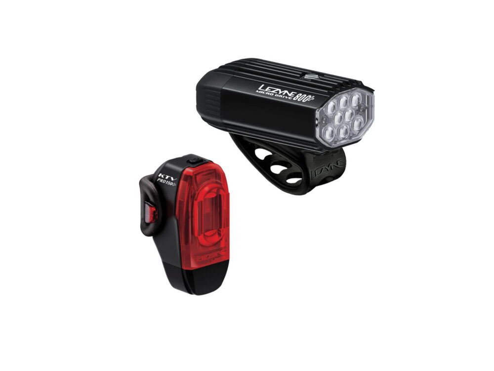 Fahrradbeleuchtungsset Micro Drive 800+ / KTV Drive Pro+
