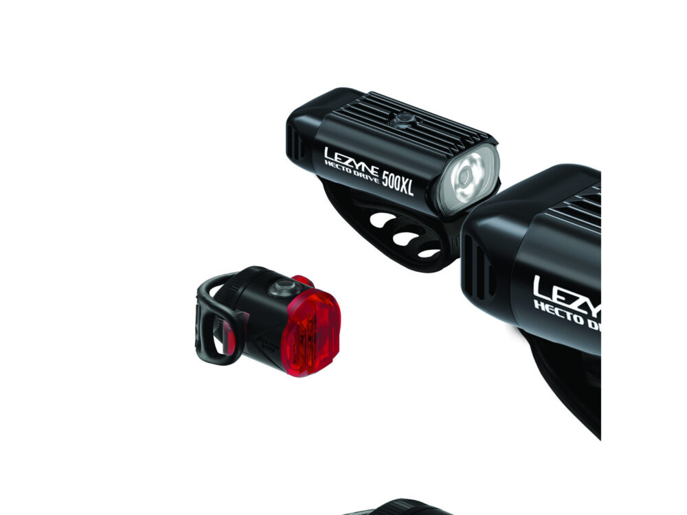 Lezyne Beleuchtungsset Hecto Drive 500XL + Femto USB-C Drive