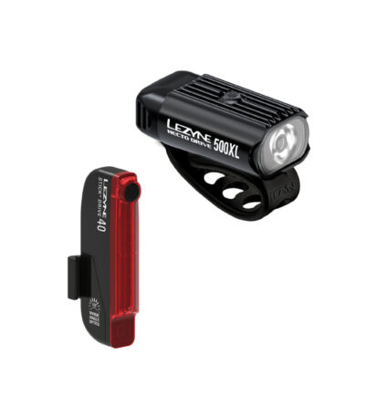 Lezyne Fahrradbeleuchtungsset Hecto Drive 500XL + Stick+ Drive