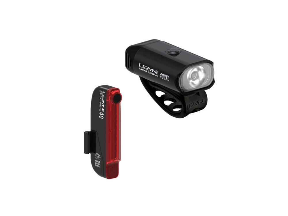 Lezyne Beleuchtungsset Mini Drive 400XL + Stick+ Drive