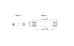 Подшипник - Union 6805 2RS ABEC-3 — изображение 2