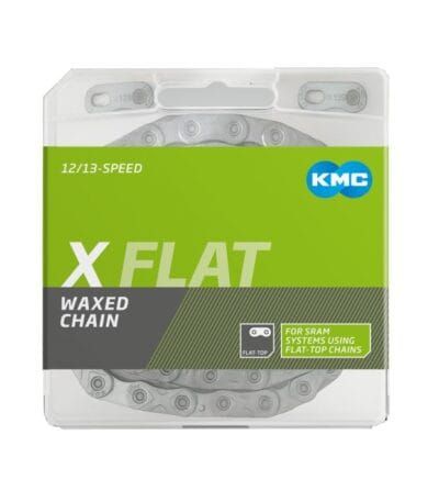 Ķēde - KMC X FLAT Silver Waxed
