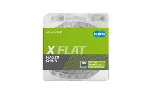 Ķēde - KMC X FLAT Silver Waxed