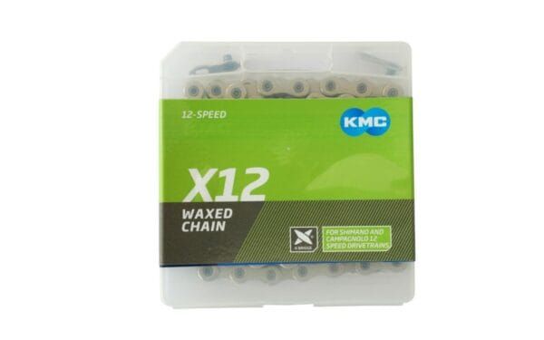 Ķēde - KMC X12 Silver Waxed