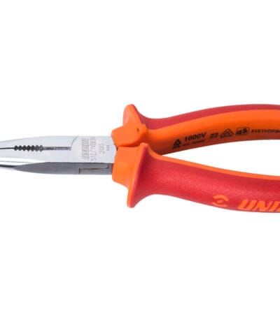 Garu degunu knaibles ar sānu kuteru un caurules roktura