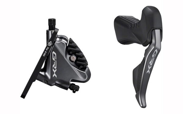 Disku bremžu komplekts pa kreisi - Shimano ST-RX815(R) BR-RX810(R) GRX Di2