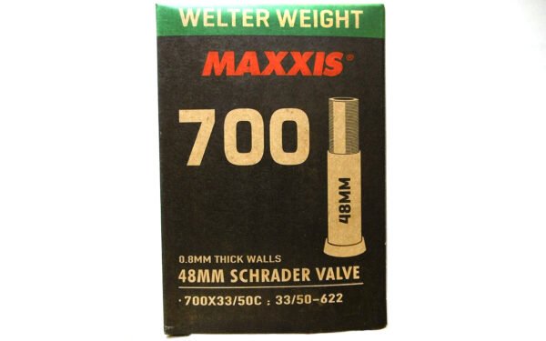 Velosipēda kamera - Maxxis 700 x 33/50C; 28/29 x 1.30/2.00 Auto 48 mm