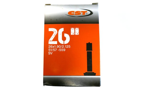 Velosipēda kamera - CST 26 x 1.90/2.125 Auto