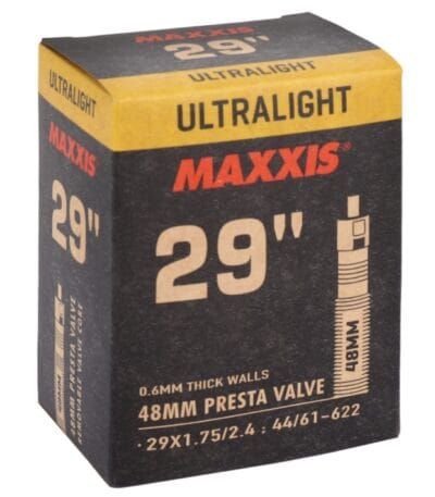 Velosipēda kamera - Maxxis 29 x 1.75/2.4 Presta 48 mm