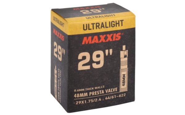 Velosipēda kamera - Maxxis 29 x 1.75/2.4 Presta 48 mm