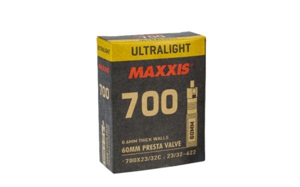 Velosipēda kamera - Maxxis 700 x 23/32C Presta 60 mm
