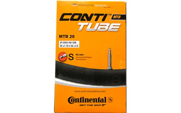 Velosipēda kamera - Continental 26 x 1.75/2.50 Presta 42 mm