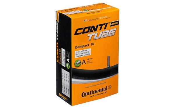 Velosipēda kamera - Continental 16 x 1.25/1.75 Auto 34 mm