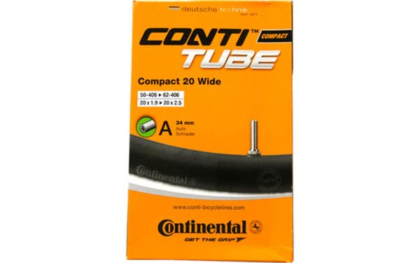 Velosipēda kamera - Continental 20 x 1.95/2.50 Auto 43 mm