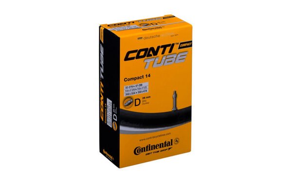 Velosipēda kamera - Continental 14 x 1.25/1.75 Dunlop 26 mm