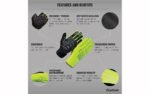 GripGrab ziemas cimdi - GripGrab Ride Hi-Vis Waterproof XXL - Image 2