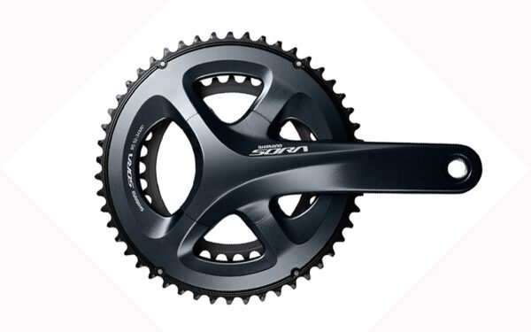 Priekšējais zvaigznītes bloks - Shimano FC-R3000 Sora