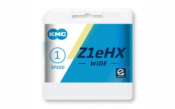 Ķēde - KMC Z1eHX Wide Silver E-Bike
