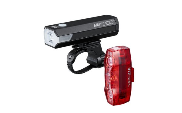 Lukturu komplekts - Cat Eye AMPP900/ViZ300 (USB-C/Micro USB)