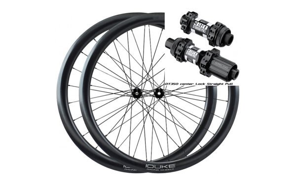 Riteņu komplekts 700C - Duke Baccara 42C SLS2 Disc Brake / DT 350 SP Shimano 11S