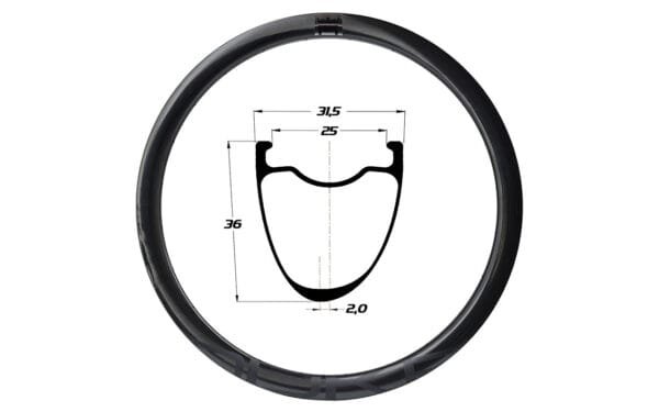 Loka 700C - Duke Baccara RX 36 SLR2 Gravel Allroad