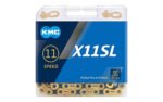 Ķēde - KMC X11SL Ti-N Gold Black